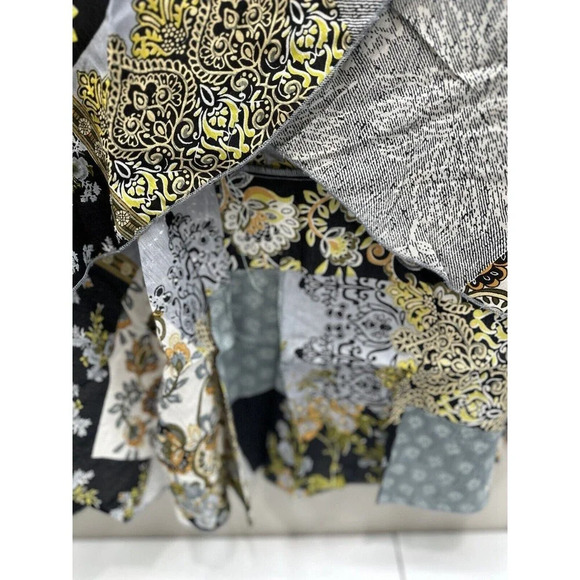 New Anthropologie Floral Patchwork Maxi Skirt Size Small Raga Spring Summer - Picture 5 of 9